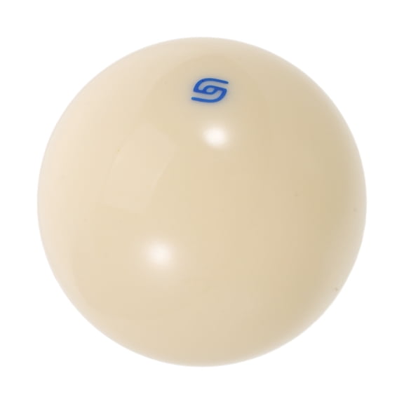 HEATSHAKING Wear Resistant Beige Billiard Practice Ball with Blue Dot for Pool Table Use