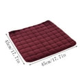 thumbnail image 3 of Desk Chair Cushion Stool Cushion Household Thin Dining Table And Chair Cushion All Season Universal Slip Strap Tie Rope Solid Color Student Seat Cushion Cushion For Office Chair, 3 of 3