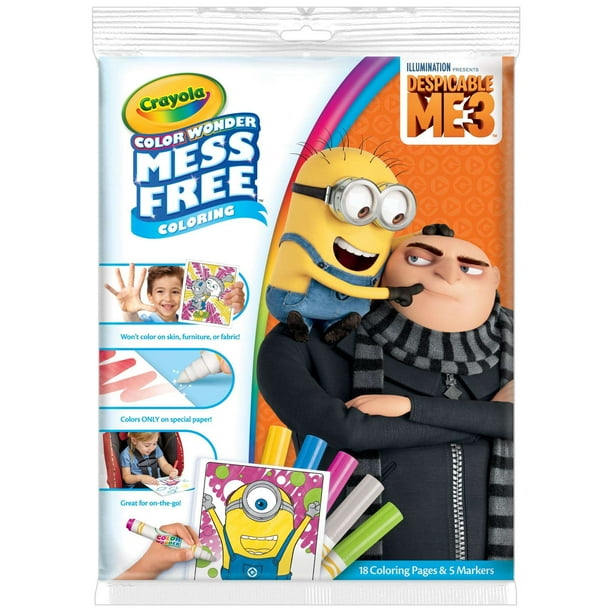 Crayola Color Wonder Despicable Me Coloring Set, 23 Pieces ...