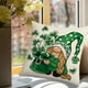 thumbnail image 1 of Decoración del hogar, decoración de habitaciones, decoración de paredes. Fundas de almohada del Día de San Patricio de 43 x 43 cm con tréboles verdes de la suerte, juego de fundas de almohada rectangu, 1 of 6