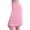 Pink, variant on Half Slips for Women Plus Size Underskirt Dress Extender Lace Trim Summer Solid Color Knee Length Midi Skirt Casual Beach Vacation Brown M