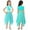 Turquoise, variant on Aislor Girls Sleeveless Praise Lyrical Dance Dress Worship Liturgical Celebration 6-16 Navy Blue 6