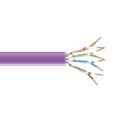 thumbnail image 1 of GigaTrue 550 CAT6 550-MHz Stranded Bulk PVC Cable - 24 AWG, Purple - 1000 ft., 1 of 1