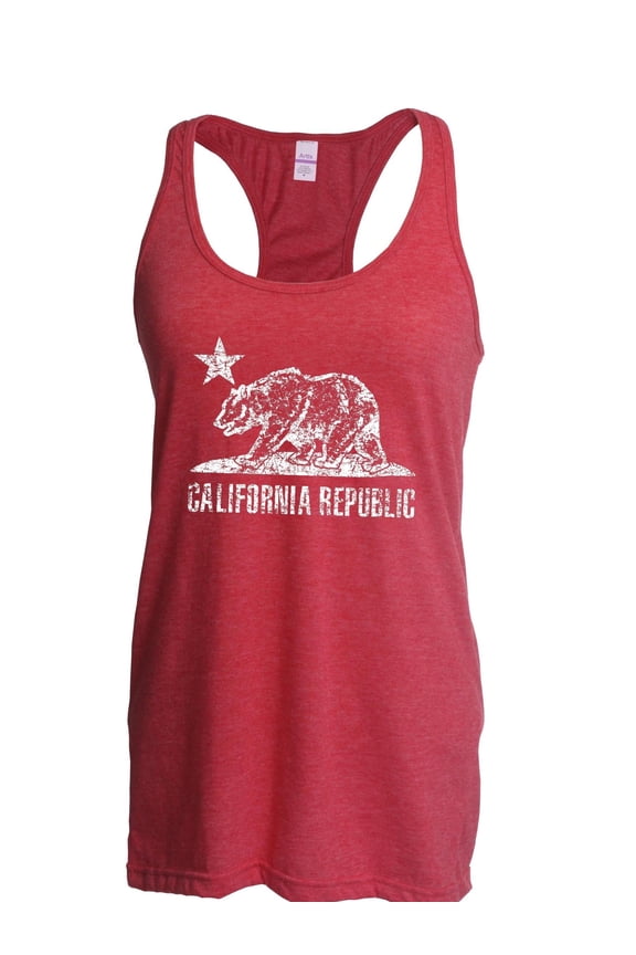 Women's Racerback Tank Top - California Cali