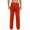 Orange, variant on BELTNOV Men's Lightweight Pajama Pants Soft Lounge Trousers Adjustable Drawstring Elastic Waist Straight Sleepwear with Pockets Gold