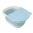 thumbnail image 2 of Bañera plegable para remojo de pies, cubo para niños, de plástico, color azul, 2 of 14