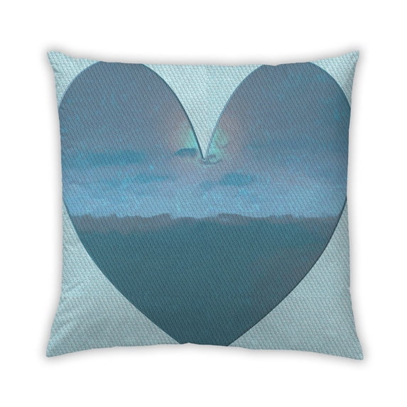 Ahgly Company Outdoor Square Contemporary Throw Pillow, 18 inch by 18 inch