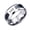 Silver-222, variant on Angel Number Rings for Men Carbon Fiber Lucky 111 222 333 444 555 666 777 888 999 Stainless Steel 8MM Band Personalized Black Silver Spiritual Manifestation Jewelry Silver-333 Size 10