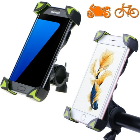 Cl X5 Motorcycle - TSV Universal Motorcycle MTB Bike Bicycle Handlebar Mount Holder For Cell Phone GPS Greem