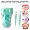 thumbnail image 5 of 200 PCS Toothpick Brush Double-ended Toothpicks Cleaning Tool Oral Care Tooth Sticks, 5 of 5