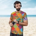 thumbnail image 4 of Wukai Dancing African Womans Print Men's Short-Sleeved Mesh T-Shirt,Quick-Dry Short Sleeve Workout T-Shirt-X-Small, 4 of 8