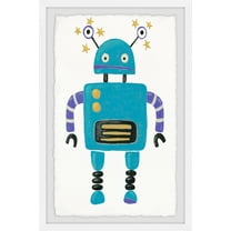 Marmont Hill Starry Robot Framed Wall Art