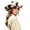 OTHER3, variant on AJGRHE Classic Western Cowboy Hat for Men Cowgirl Hat for Women Wide Brim Fedora Hats Classic Cowboyhat with Buckle Belt OTHER1 One Size