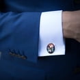 thumbnail image 4 of Starry Animals Stylish Stainless Steel Cufflinks Set for Dress Shirts - for Formal Events, 4 of 6