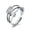 Style 5, variant on 925 Silver Adjustable Anxiety Ring Relieve Fidget Spinner Worry Beads Meditation-Adjustable-Style 3