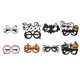 thumbnail image 1 of Paquete de gafas divertidas de Halloween, gafas de fiesta temáticas, gafas para decoraciones de fiesta de Halloween Adepaton CPB-SSW249-3, 1 of 5