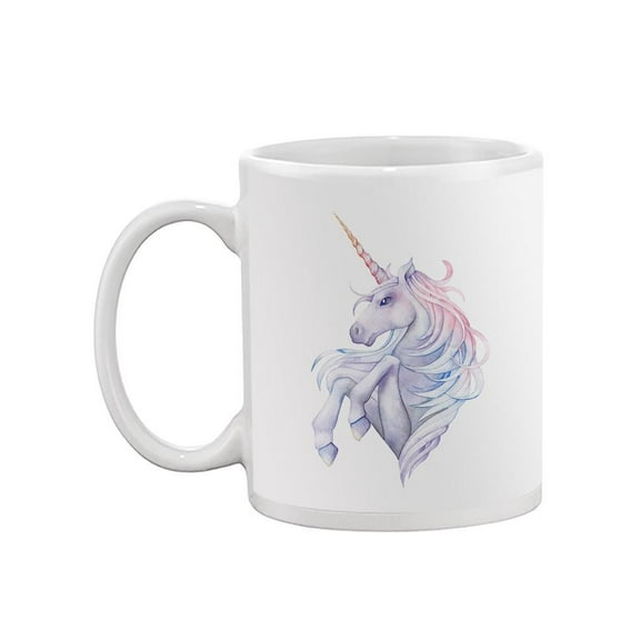 Watercolor Unicorn. Mug  -Image by Shutterstock,