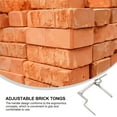 thumbnail image 2 of 1Pc Adjustable Brick Block Tongs Portable Brick Pliers Useful Brick Carrier Tool, 2 of 6