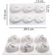 thumbnail image 2 of Molde de silicona para conejo, 6 cavidades, molde de silicona con forma de conejo 3D, molde de silicona de Pascua para conejo, molde de silicona para postre, jabón, gelatina, muffin de pudín (1 pieza), 2 of 4