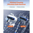 thumbnail image 2 of VEVOR Water Fed Pole Kit 24FT Solar Panel Cleaning Pole 180° Rotatable Brush Head, 2 of 9
