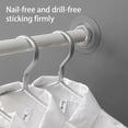 thumbnail image 3 of fastboy Pack of 4 Rod Holder Self Adhesive Punch Free Hooks Reusable Bracket Household Balcony Kitchen Hanging Support Rack, 3 of 6