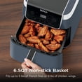 thumbnail image 4 of Ninja Air Fryer Pro XL 6.5-Qt, 4-in-1, Air Crisp Technology, Nonstick Crisper Plate, AF180WMBL Cyberspace, 4 of 9