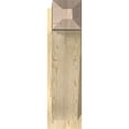 thumbnail image 2 of Ekena Millwork 8"W x 24"D x 28"H Traditional Rough Sawn Craftsman Outlooker, Douglas Fir, 2 of 4