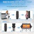 thumbnail image 3 of Slsy Oversized Camping Chair, XXXL 2 Person Folding Loveseat Double Camping Chair, Heavy Duty Folding Chairs Moon Chair Lawn Chairs with Carry Bag for Outdoor Sports, Camping, Patio, Picnics, 3 of 7