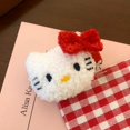 thumbnail image 3 of Nuevo y lindo tocado de Sanrio con diseño de Hello Kitty, bikini de piel negra, adornos para niña, tocado de anime kawaii, horquilla, accesorios para el cabello, 3 of 5