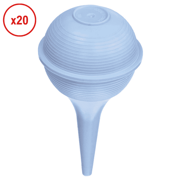 20 Pack DMI Reusable Nasal Aspirator For Baby & Ear Bulb Syringe 2oz Capacity, Bpa-free, Infant & Toddler