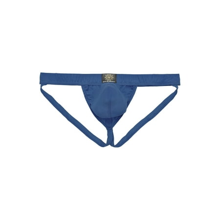 - Brave Person Men's Underwear Modal Jockstrap G String SB1120 (Large, Dark Blue)