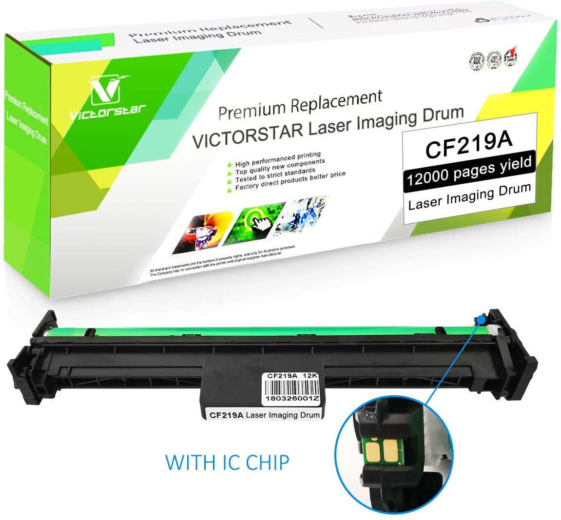 VICTORSTAR Compatible 19A CF219A Drum Unit Replacement for Using with