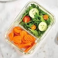 thumbnail image 2 of Contenedor de Alimentos Vidrio 2 Divisiones Casa y Concepto CC079, 2 of 2