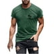 thumbnail image 1 of Camisas de Manga Larga para Hombres Casual Impreso Cuello Girado Abajo, Lado Dividido Botón Abajo Blusa para Al Aire Libre, Diario Y Primavera Verano, 1 of 5