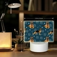 thumbnail image 6 of Cauagu German Shepherd Dog for Rectangle Acrylic Night Light - Acrylic Modern Bedside Light with LED Light Lamp Base - Decorative Night Lamp for Restaurant Bar Cafe Shop, 6 of 9
