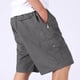 thumbnail image 5 of Ceisia Men's Multi-Pocket Cargo Shorts Summer Loose Straight-Leg Casual Workwear Shorts with Zipper Pockets Dark Gray XXXL Gifts, 5 of 7