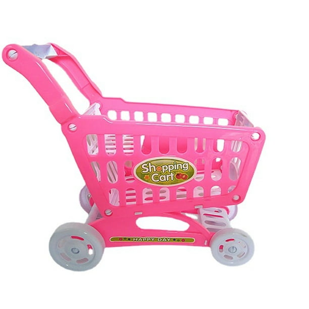 Homeex Children Play Supermarket Vegetables And Fruits Shopping Cart