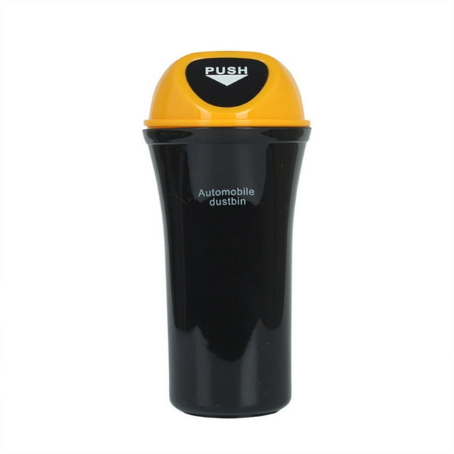 Dvkptbk Anti Sleep Mini Auto Car Dustbin Rubbish Trash Can Garbage Box Case Bin Storage Anti Sleep