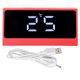 thumbnail image 2 of Reloj Despertador Digital LED ANGGREK Inteligente con Base Ampliada, 2 of 8