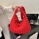 thumbnail image 3 of FLhrweasw Bolso Mujer Con Burbujas Plisadas Nailon Color para Viajes Oficina (rojo), 3 of 9