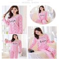 thumbnail image 3 of POINTERTECK Pyjama pour Femmes Fille Tenue de Maison Ensemble de Vêtements de Nuit, 3 of 6