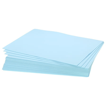 EVA Foam Sheets Light Blue 10.8 x 8.5 Inch 1.7mm Thick Crafts Foam Sheets 20Pcs