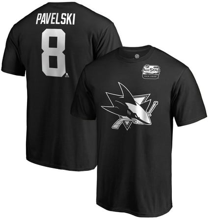 Joe Pavelski San Jose Sharks Fanatics Branded 2019 NHL All-Star Game Name & Number T-Shirt -