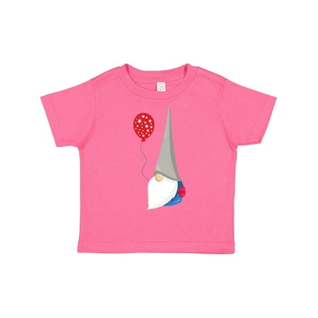 

Inktastic Fourth of July Independence Day Cute Gnome Gift Toddler Boy or Toddler Girl T-Shirt