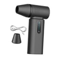 thumbnail image 2 of Lipstore Compressed Air Duster Powerful Fan for Efficient Cooling Hair Cleaning Black, 2 of 8