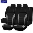 thumbnail image 2 of Fundas de asiento de coche AUTO PLUS, tamaño universal, aptas para la mayoría de coches, SUV, camiones, furgonetas, accesorios para coche, juego completo de fundas de asiento interior, 2 of 5