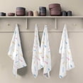 thumbnail image 5 of SKYSONIC Kitchen Dish & Tea Towel Colorful Brush Strokes Reusable Cloths for Cooking and Drying Dishes for Home Kitchen Cleaning, 28x18in-6 PCS, 5 of 7