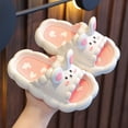 thumbnail image 2 of Summer Children's Slippers Cute Cartoon 3D-Rabbit Slippers Breathable Non-slip Home Bathroom Soft Slipper Kids for girls, 2 of 6