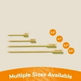 thumbnail image 3 of BambooMN Wild Caught Food Marking Bamboo Paddle Skewer Picks - 9.4" (24cm) - 1,000 Pieces, 3 of 7