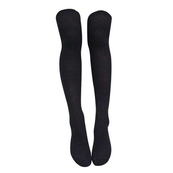 Calcetines altos hasta el muslo Hugo de punto para mujer 71 cm